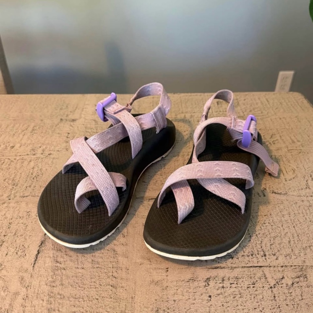 Chaco Women's Sandals in Lavender and Black
